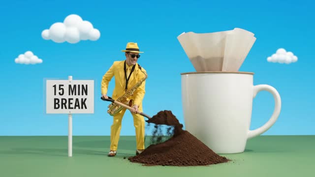 Shovel with a spade